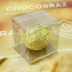 10~50 CUBO ACETATO CRISTAL 4X4X4 ID5238 (IDEIA) ESSENCIAL (CHOCO)
