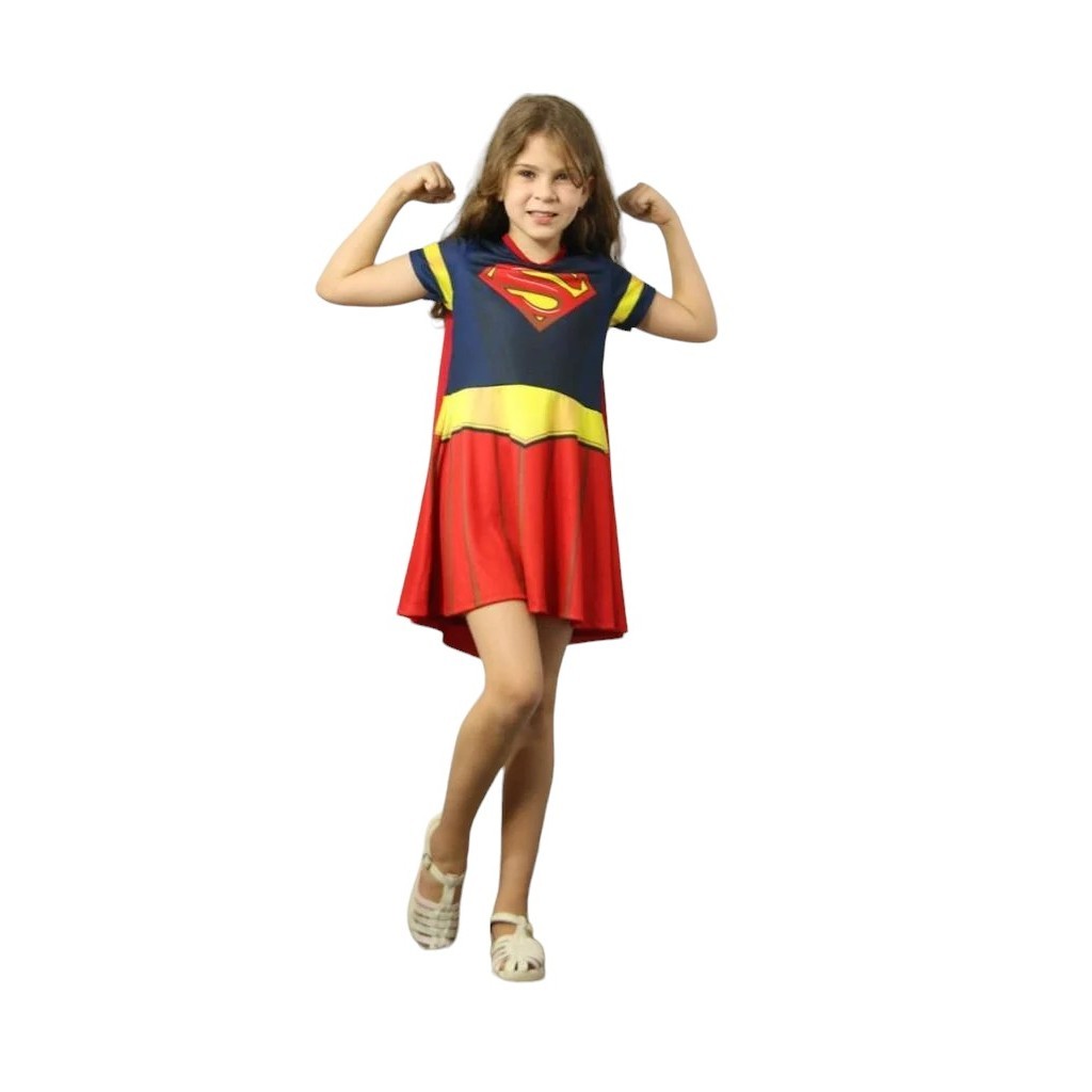 Fantasia Infantil da SuperGirl
