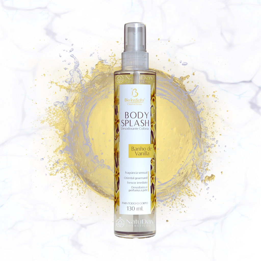 Body Splash Desodorante Colônia Banho de Vanilla 130ml - Bio Instinto