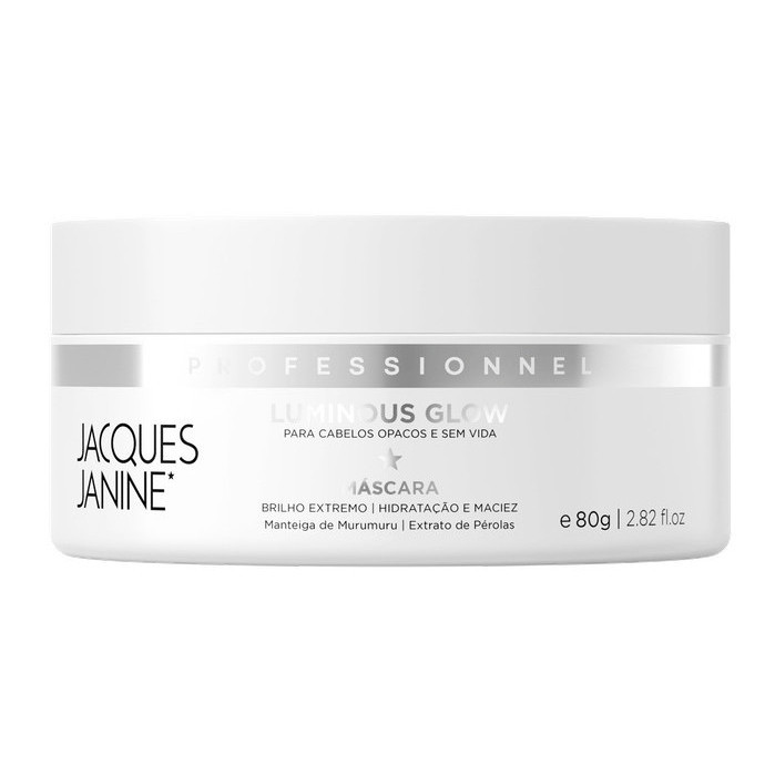 Máscara Tratamento Creme Luminous Glow Jacques Janine 80g em Oferta na Shopee