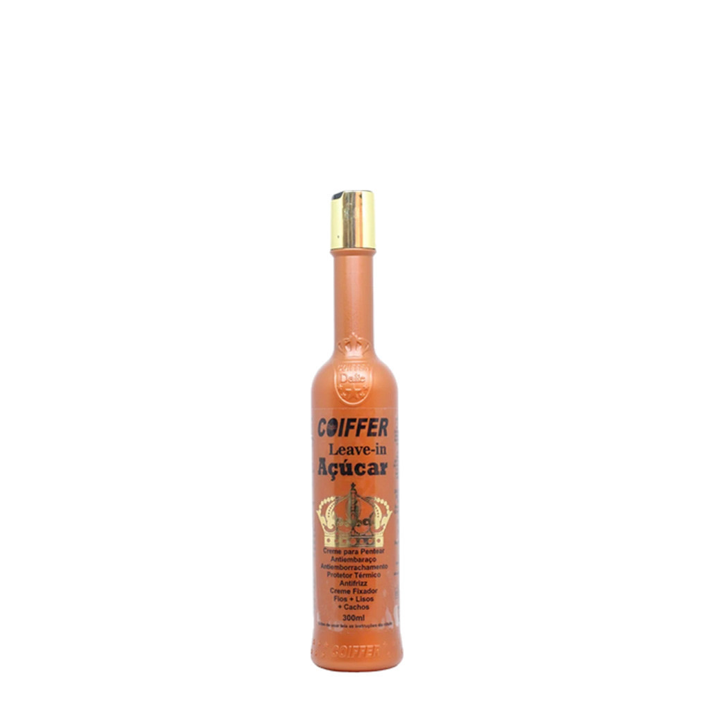 Leave In De Açúcar Coiffer 300ml Creme Para Pentear Antifriz