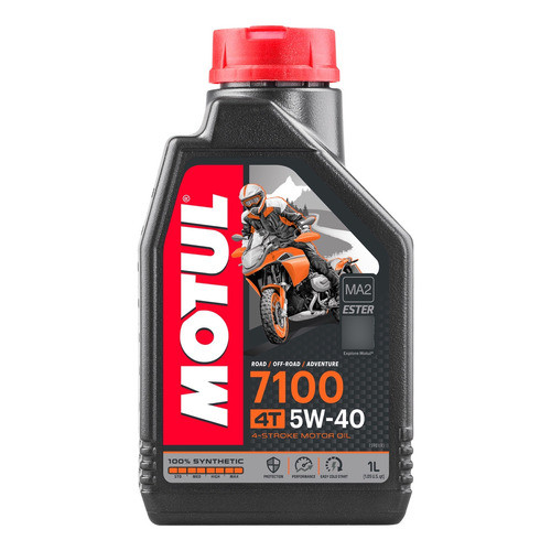 Motul 7100 5w-40 4t 1l Motul 104086 em Oferta na Shopee