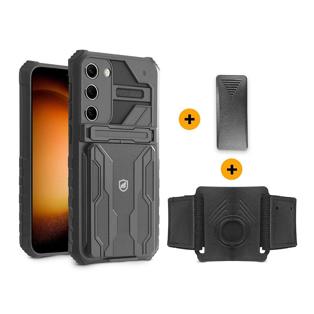 Kit Snap Guardian - Clip + Braçadeira + Capa para Samsung Galaxy S20 FE - Gshield em Oferta na Shopee