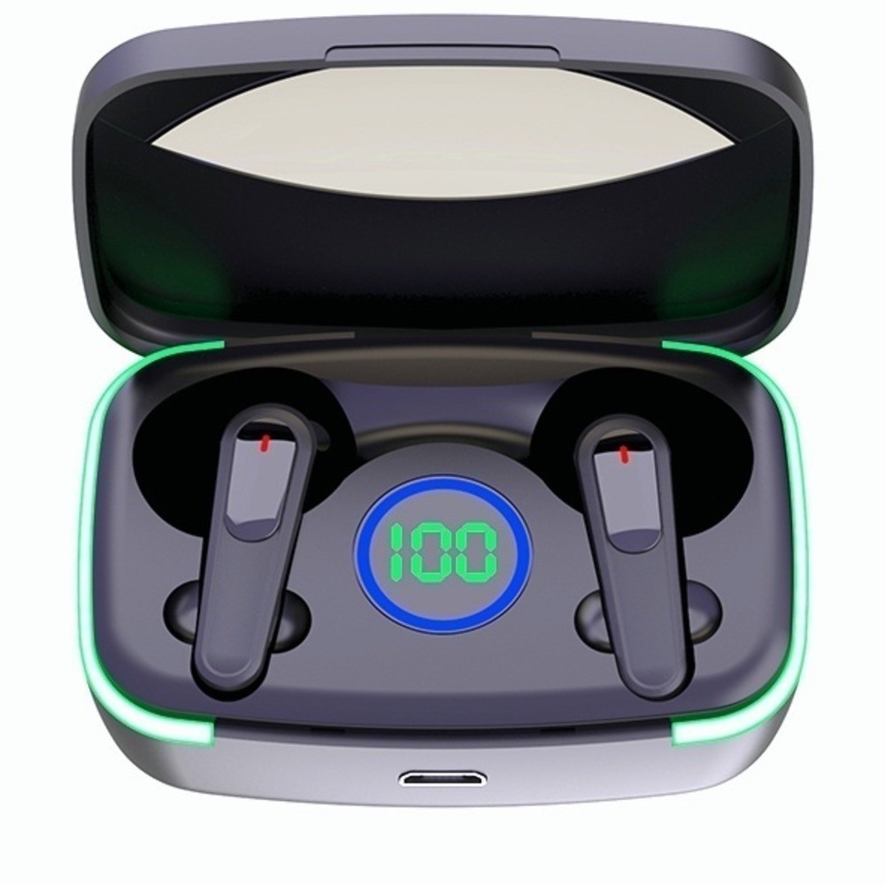 M80 Fone De Ouvido e Carregador de Celular Portátil Bluetooth Sem Fio 5.3 Fone Estéreo  alex