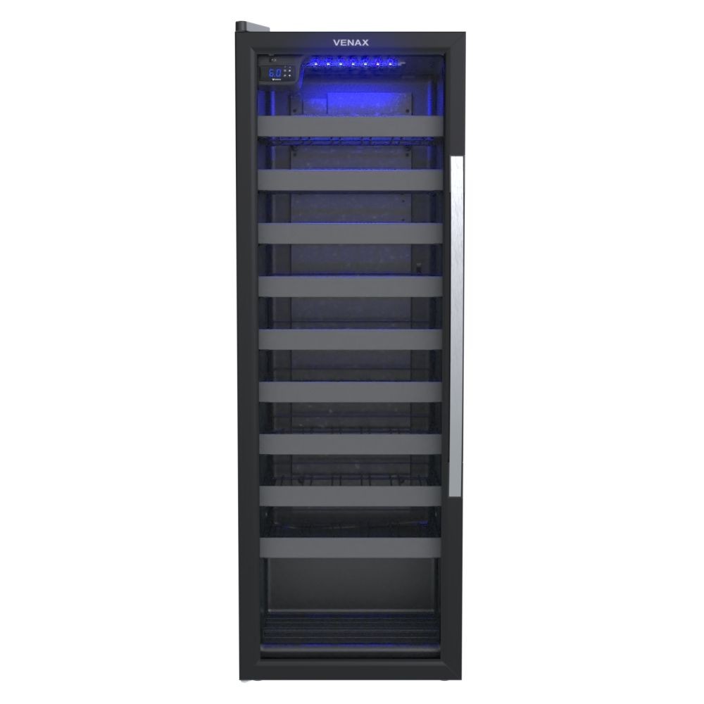 Imagem Adega Climatizada Venax Piubella 200 Porta Invertida 209l 50 Garrafas Preto 220v