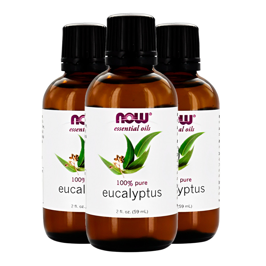 Kit 3x Óleo de Eucalipto Globulus Now Foods 59ml Importado/Made in Usa em Oferta na Shopee