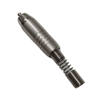 PLUG CONECTOR DE AUDIO RCA  COM MOLA - Custom - CS604 em Oferta na Shopee