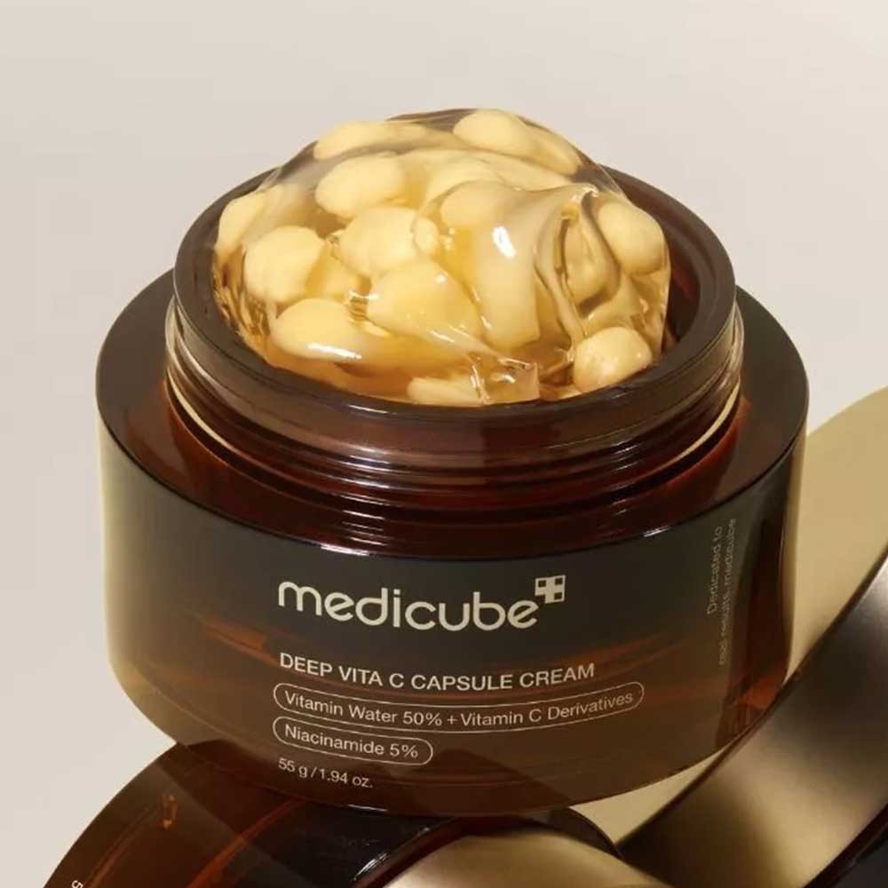 Medicube - Deep Vita C Capsule Cream Capsule Cream 55g Korean Skincare em Oferta na Shopee