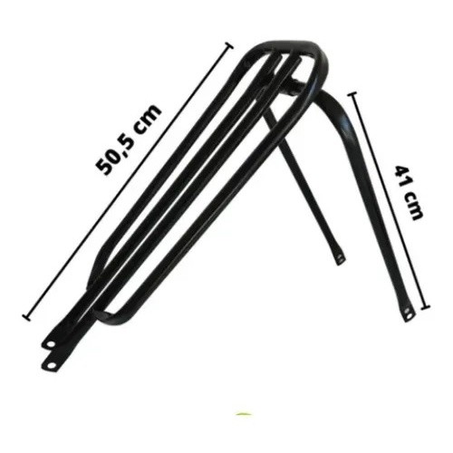 Bagageiro Garupa Garupeira Articulado preto para Bicicleta bike de Aro 20 24 E 26 em Oferta na Shopee