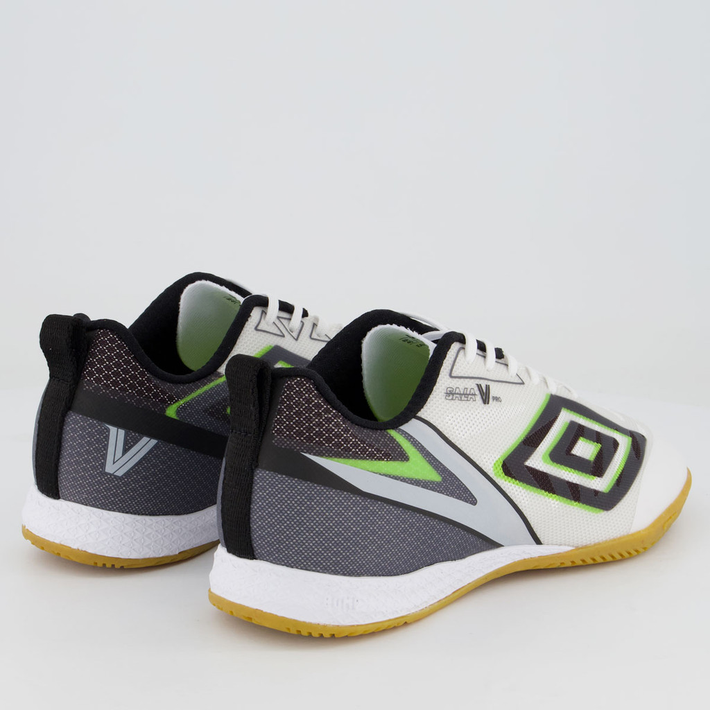 Detalhes do Chuteira Umbro Sala V Bump Pro Futsal Branca