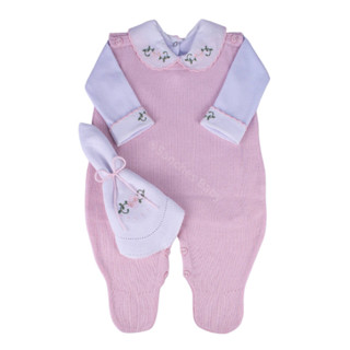 Kit Presente Sanches Conjunto Detalhe Bordado - 3 Peças em Oferta na Shopee