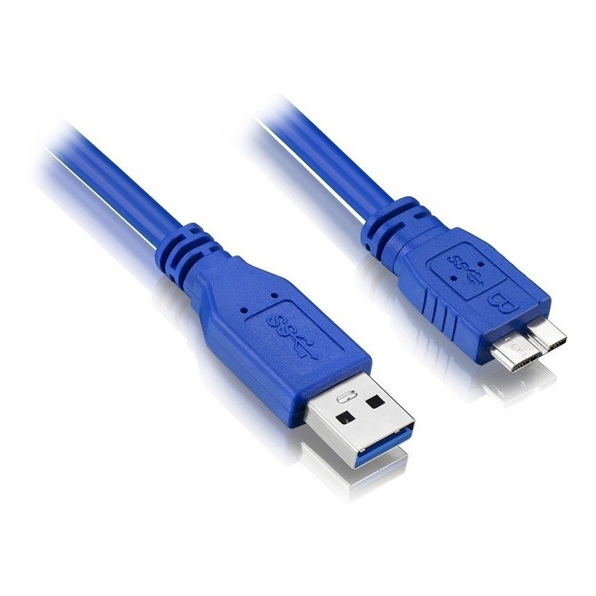Cabo Usb 3.0 X Hd Externo 30cm  Compativel Samsung Seagate