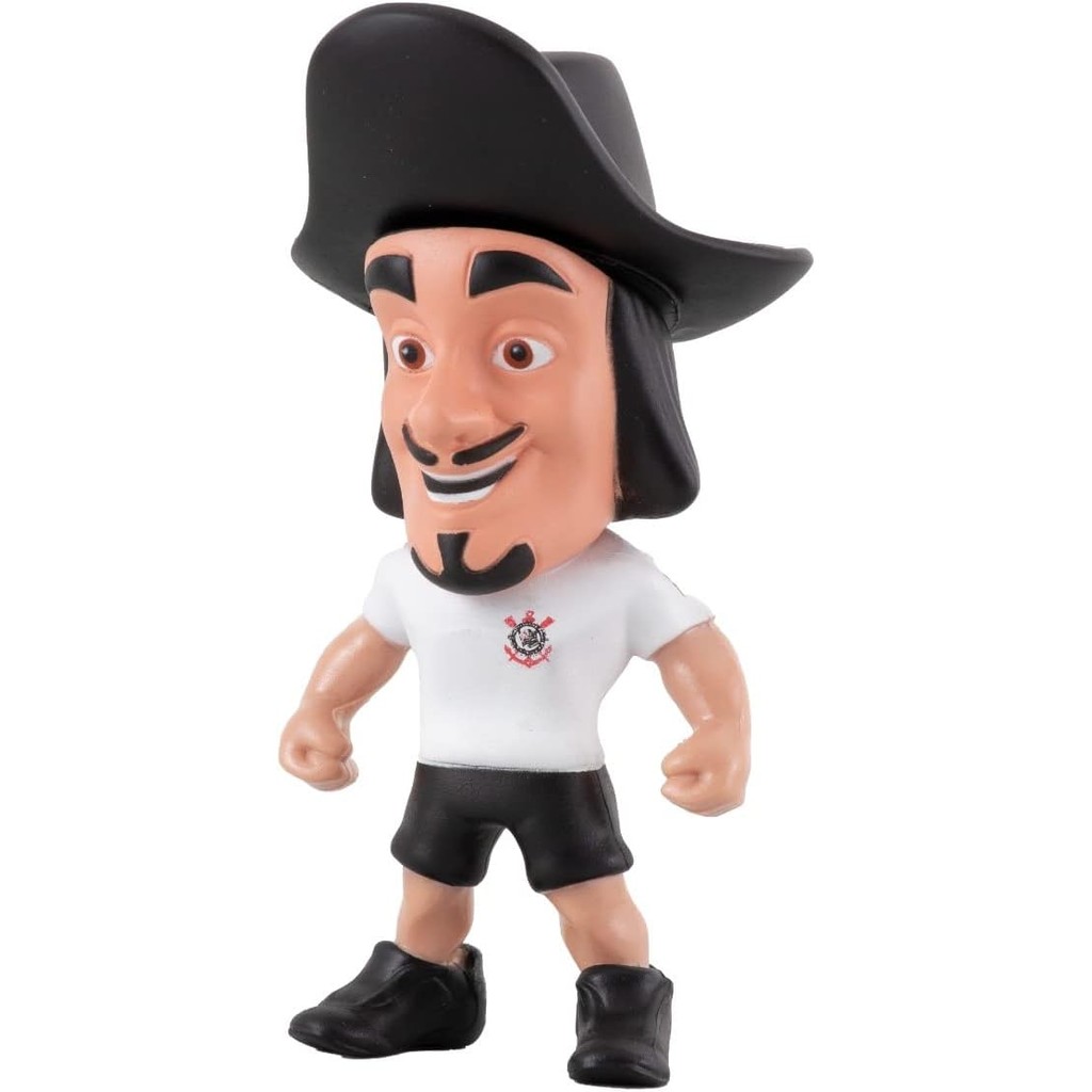 Mascote Corinthians Oficial Boneco camisa Branca