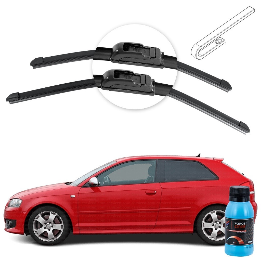 Palheta Limpador de Parabrisa Audi A3 ano 96 a 06 Universal em Oferta na Shopee