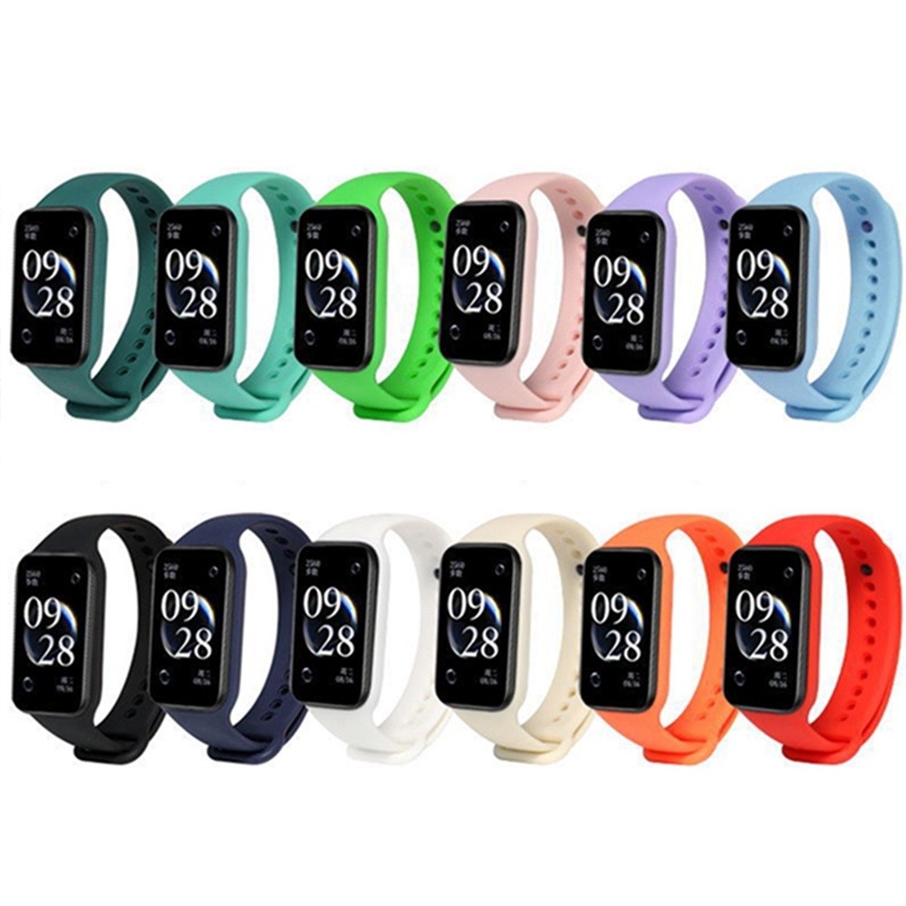 Pulseira De Silicone Substituição De Para Redmi Smart Band 2 / Xiaomi Smart Band 8 Active