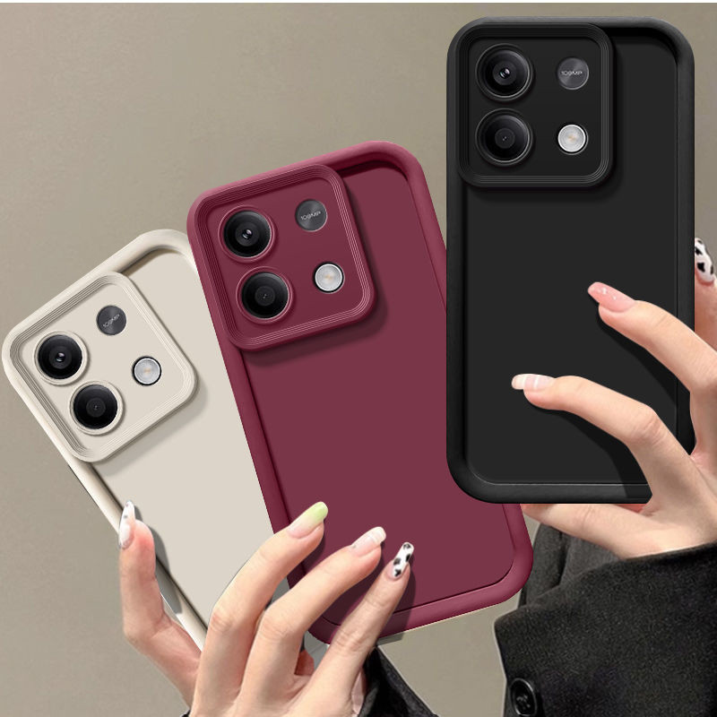 Capa De Silicone À Prova De Choque Para Xiaomi Redmi Note 13 Pro Plus 12 11 5G P