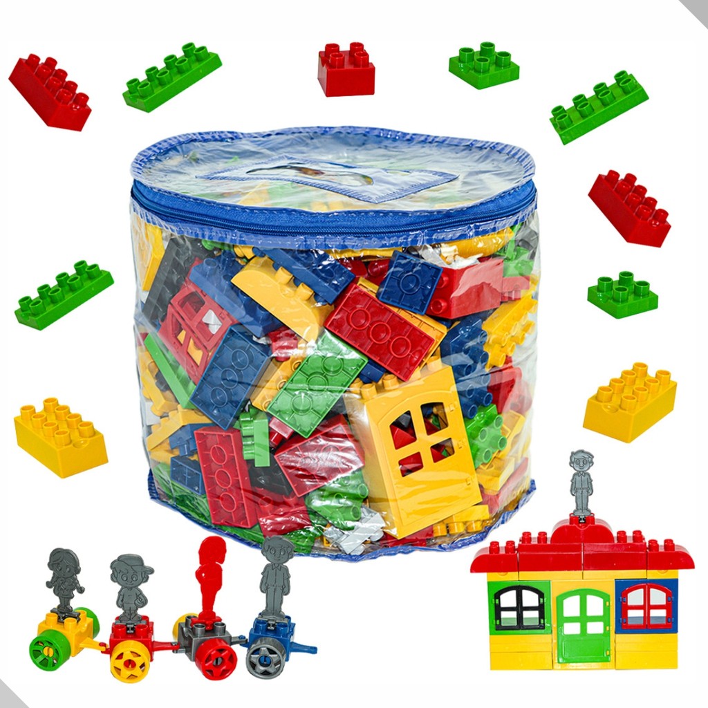 Blocos de Montar Grande 250 Peças