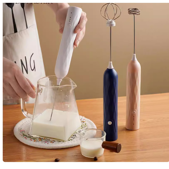 Mini Misturador Batedor Mixer Elétrico Para Claras de Ovos Leite Café Utensílios de Cozinh...