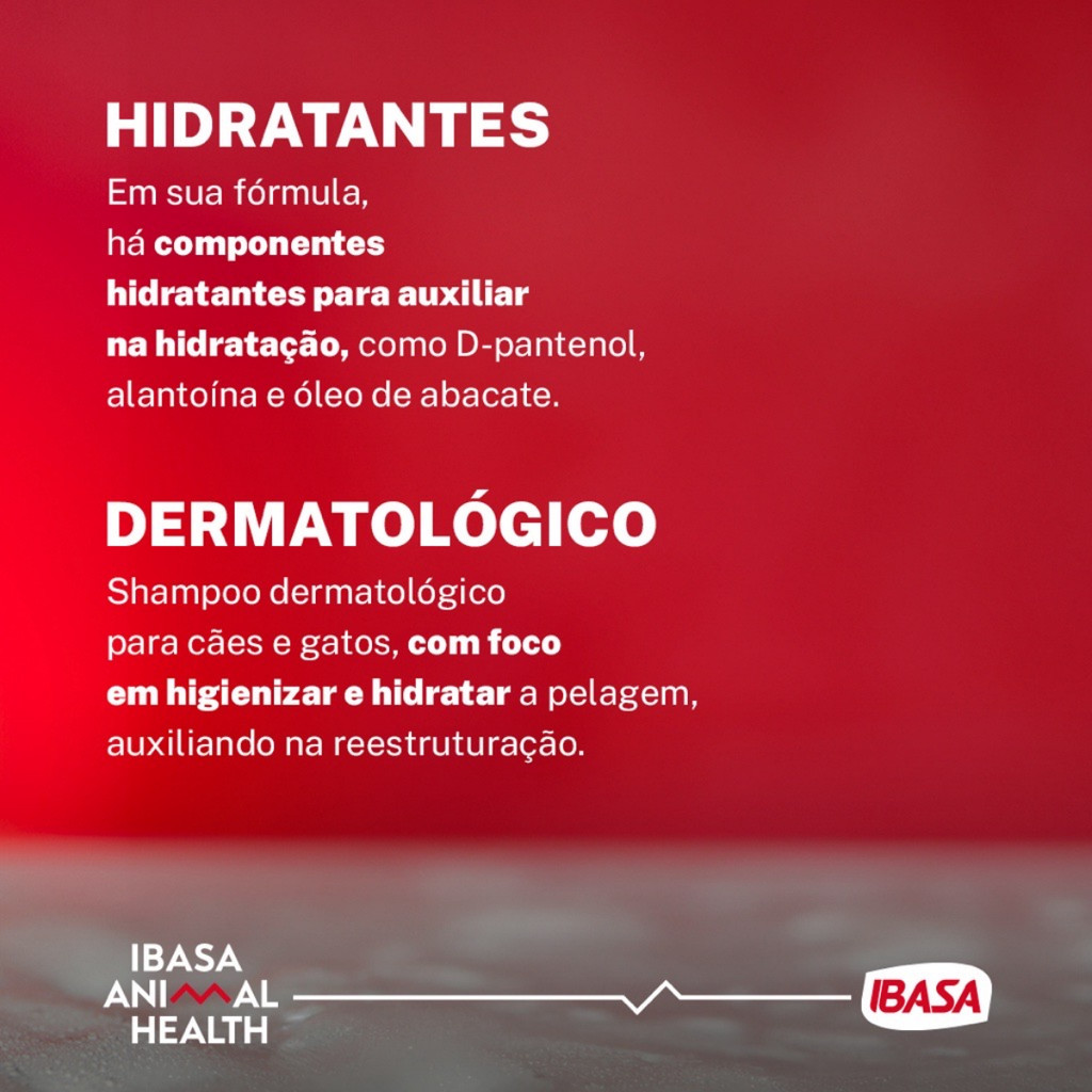 Detalhes do Shampoo Bio Defense Ibasa para Cães e Gatos - 200ml