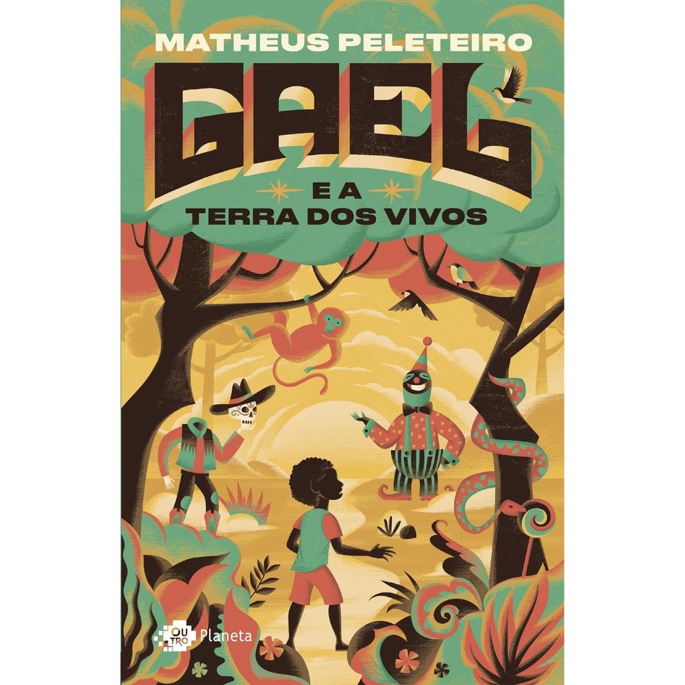 Capa do livro Gael e a terra dos vivos