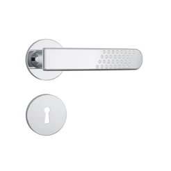 Fechadura Stam Roseta Redonda Cromada 813/21 Inox Interna