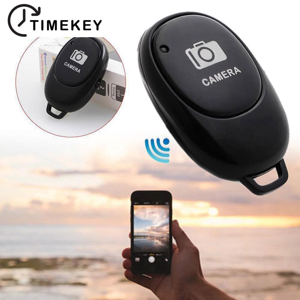 TKEY Bluetooth Liberação Remota Do Obturador Câmera Telefone Monopé Selfie Vara Auto-Temporizador Controle Remoto Para IOS Android A9K8