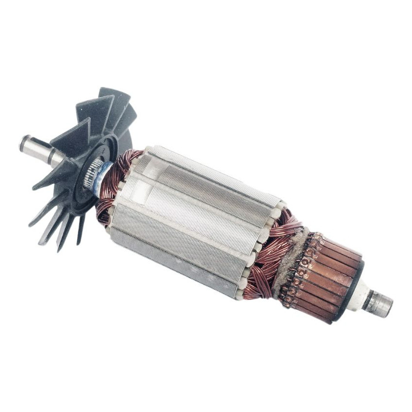 Induzido 4100H 220V Compatível Serra Mármore Makita Antiga Rotor