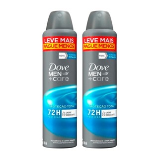 Kit 2 Desodorante Aerossol Dove Men+Care 72h 250ml em Oferta na Shopee