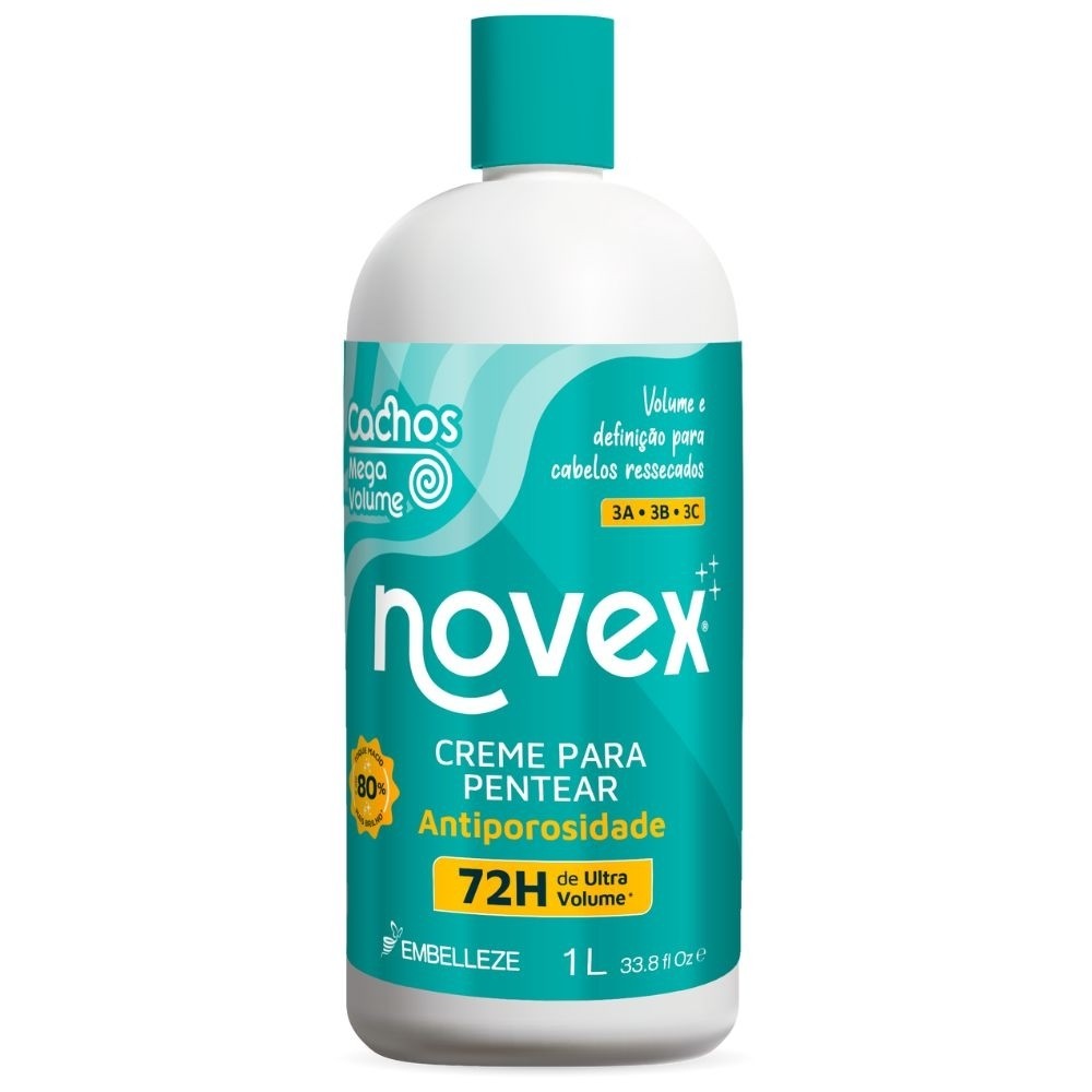 Creme para Pentear Novex Cachos Com Mega Volume em Oferta na Shopee