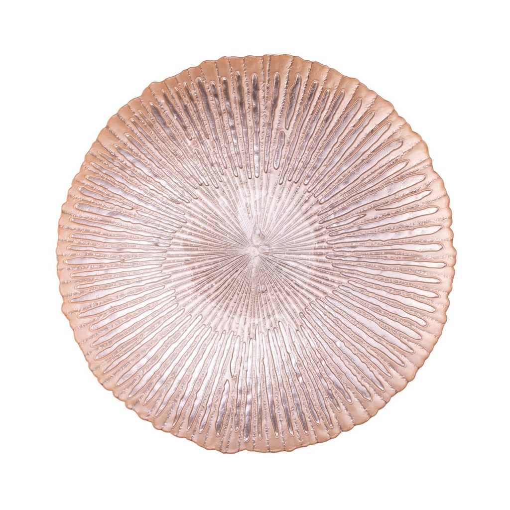 Centro de Mesa Wolff Aurora de Vidro 40cm x 7,5cm - Home & Living