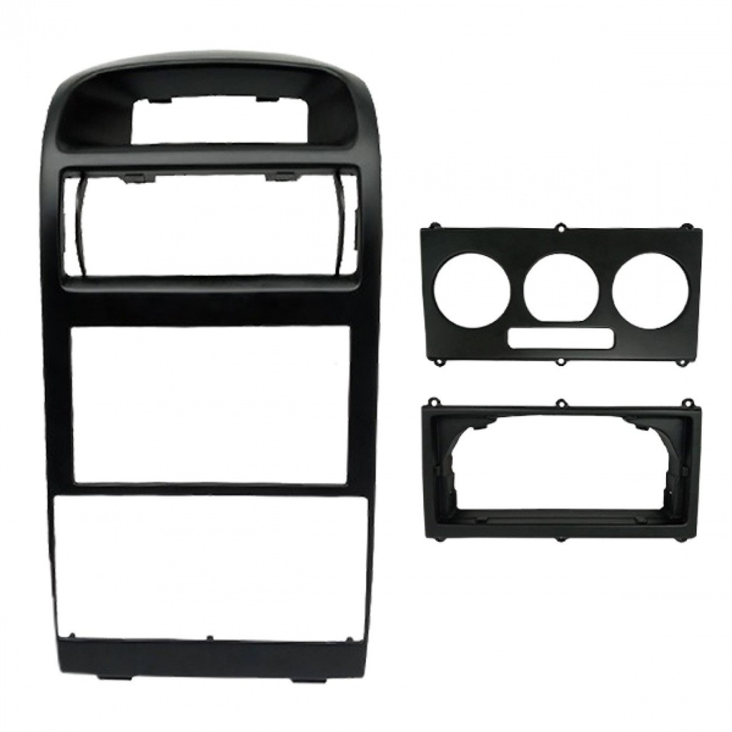 Moldura 2 Din Astra Hatch e Sedan 98 à 11 - Preta - Fiamon em Oferta na Shopee