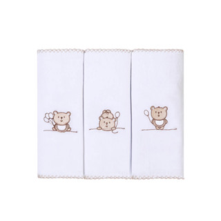 Kit Pano De Boca Bordados Papi Ted Balão - 3 Peças em Oferta na Shopee