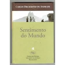 Livro Capa Dura Poesia Sentimento do Mundo 4 Coleção Folha Grandes Escritores Brasileiros de Carlos Drumm... 6913640