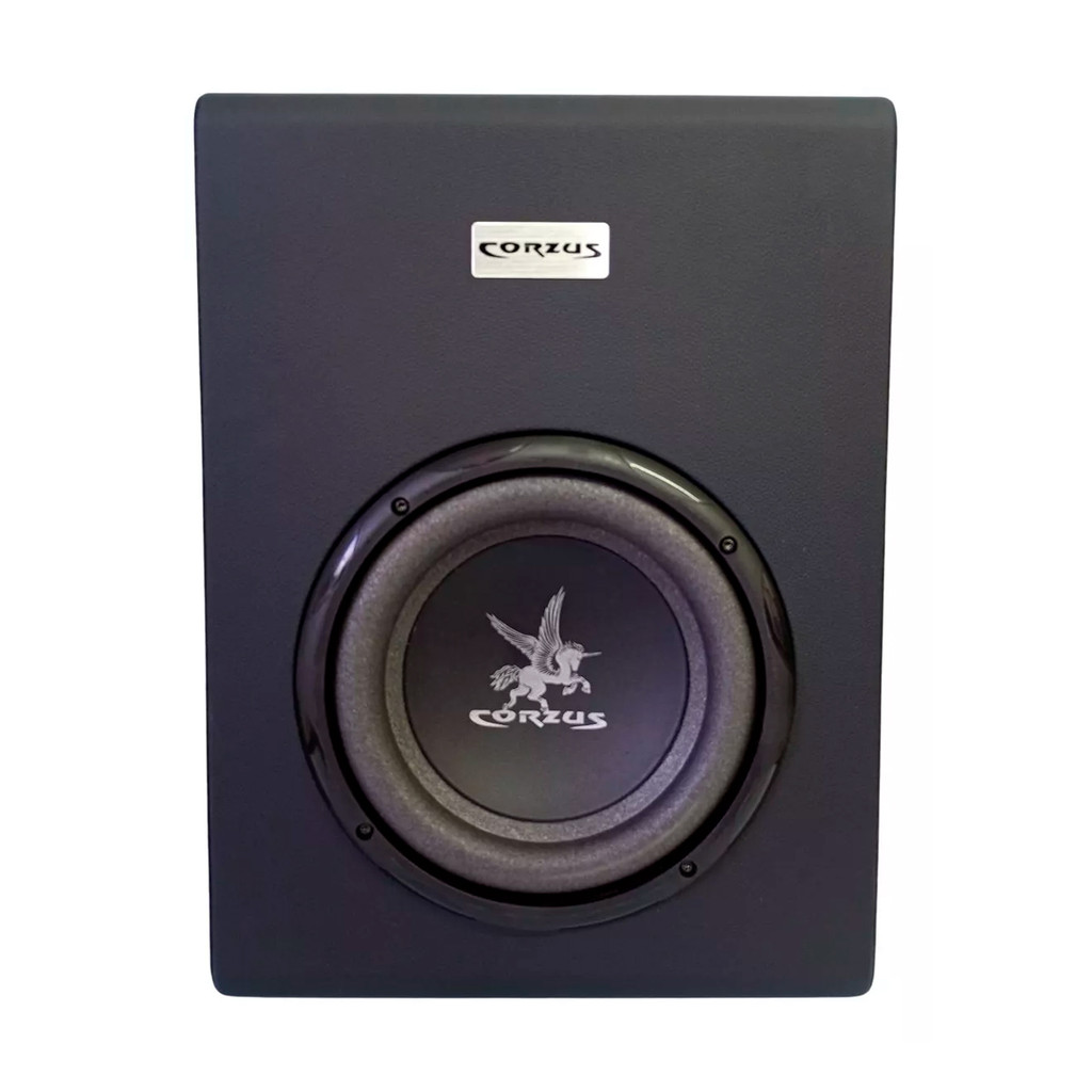 CAIXA SLIM AMPLIFICADA CXS303 3 CANAIS 350W + SUB 8 CORZUS