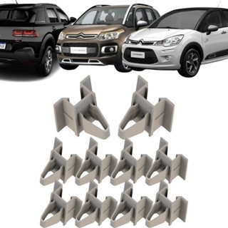 (10 Peças) Presilhas Soleira Interna Porta Citroen C3 C5 Ds3 em Oferta na Shopee
