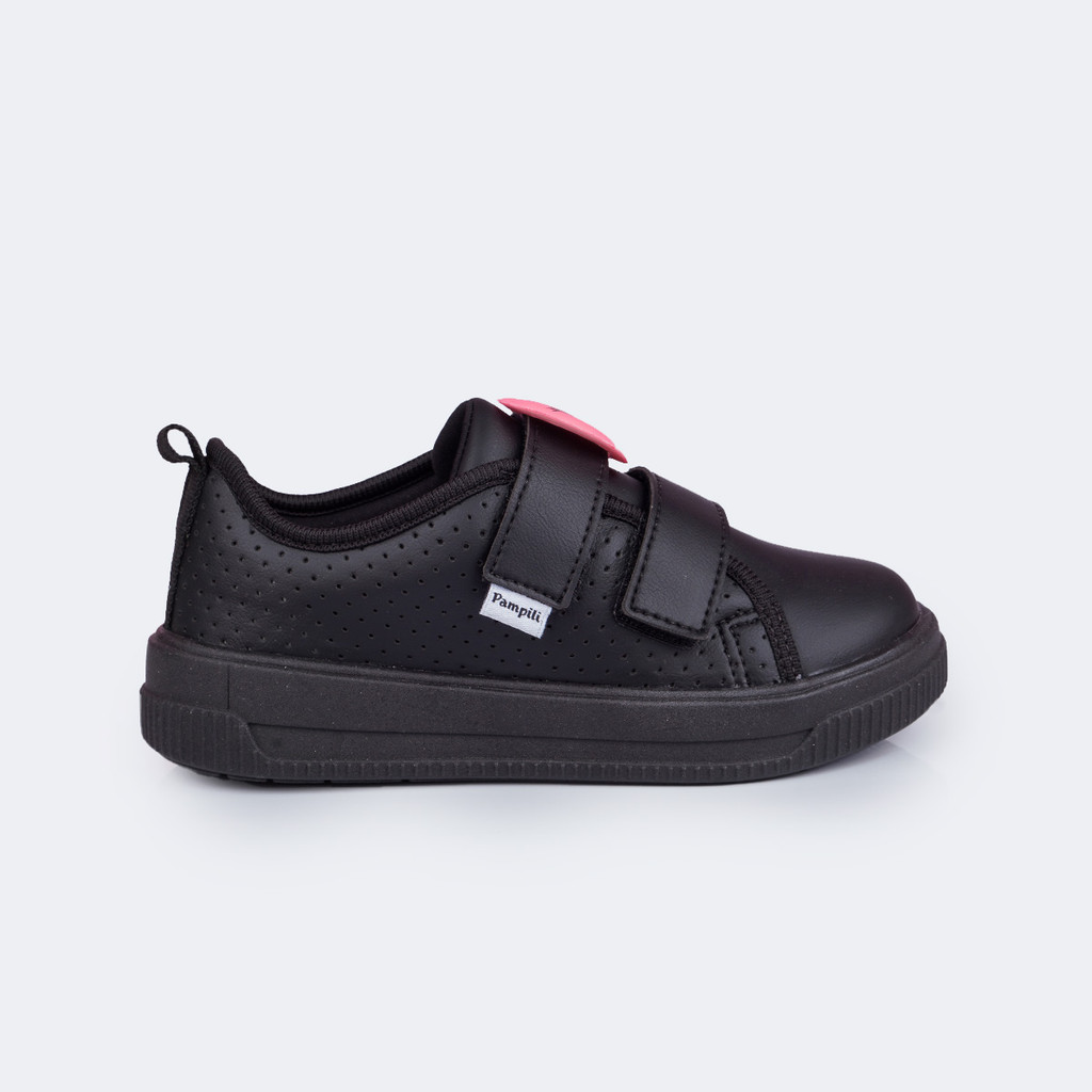 Tênis Infantil Feminino Pampili Up Patch Carinha com Glitter Pampili em Oferta na Shopee