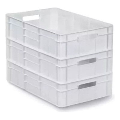 4 Caixa Bandeja Fechada Açougue Carnes Aves Pescados Congelamento Alimentos Branca 30 Litros em Oferta na Shopee