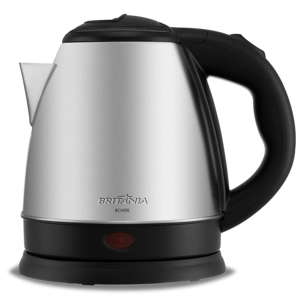 Chaleira Elétrica Britânia BCH09I 1,2L  Inox 110V em Oferta na Shopee