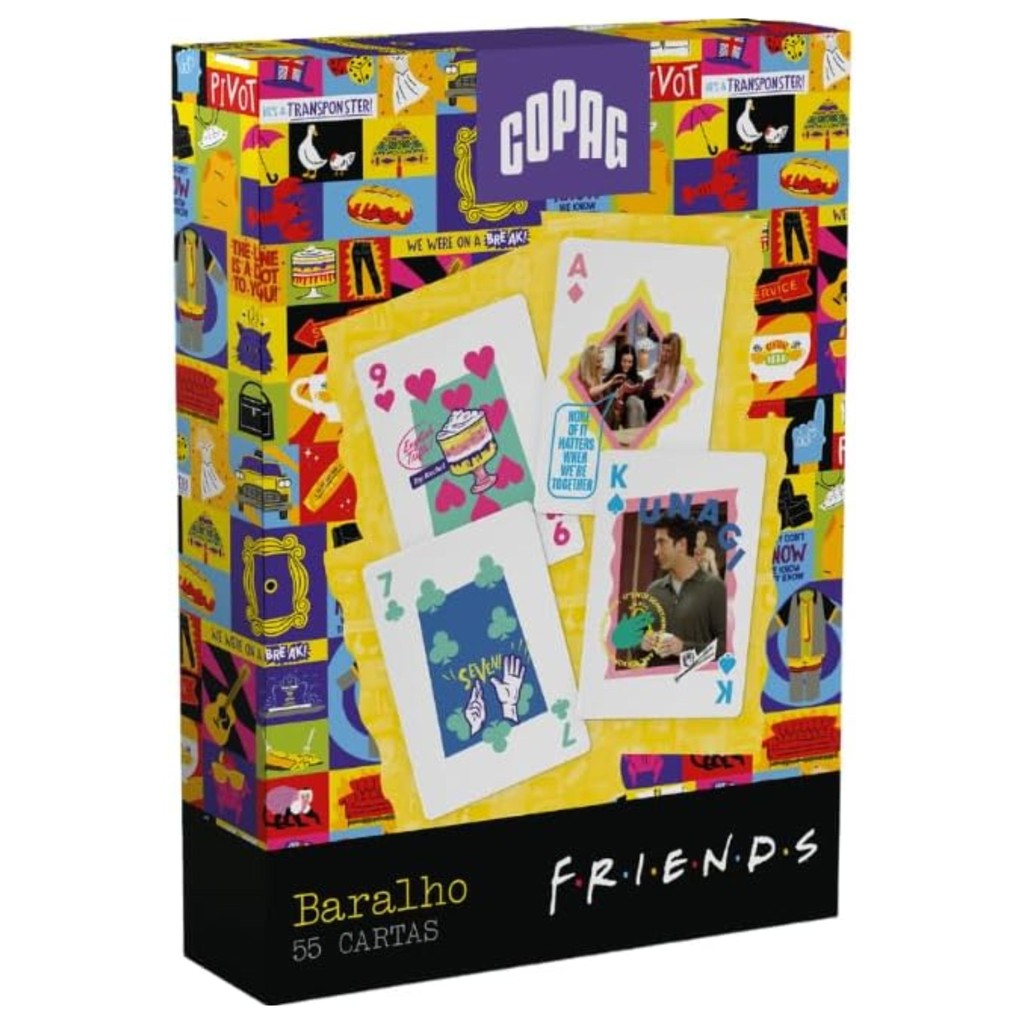 Baralho Friends 55 Cartas 34602 - Copag em Oferta na Shopee