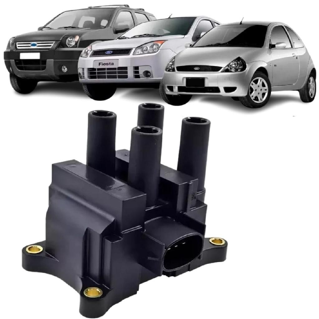 Bobina Ignição Courier Ecosport Fiesta Focus Sedan Mondeo Ka em Oferta na Shopee
