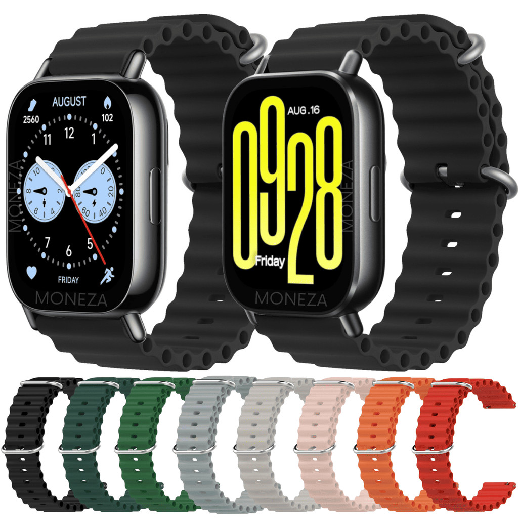 Pulseira Para Redmi Watch 5 Lite Pulseira Sport Para Redmi Watch 5 Active Pulseira Silicone 22mm em Oferta na Shopee