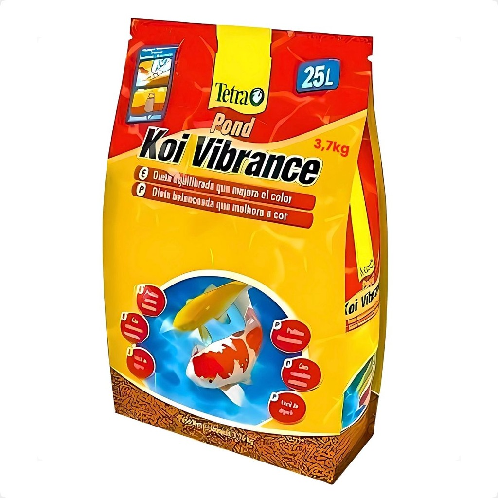 Ração Peixe Koi Vibrance Sticks Tetra - 3,7Kg em Oferta na Shopee