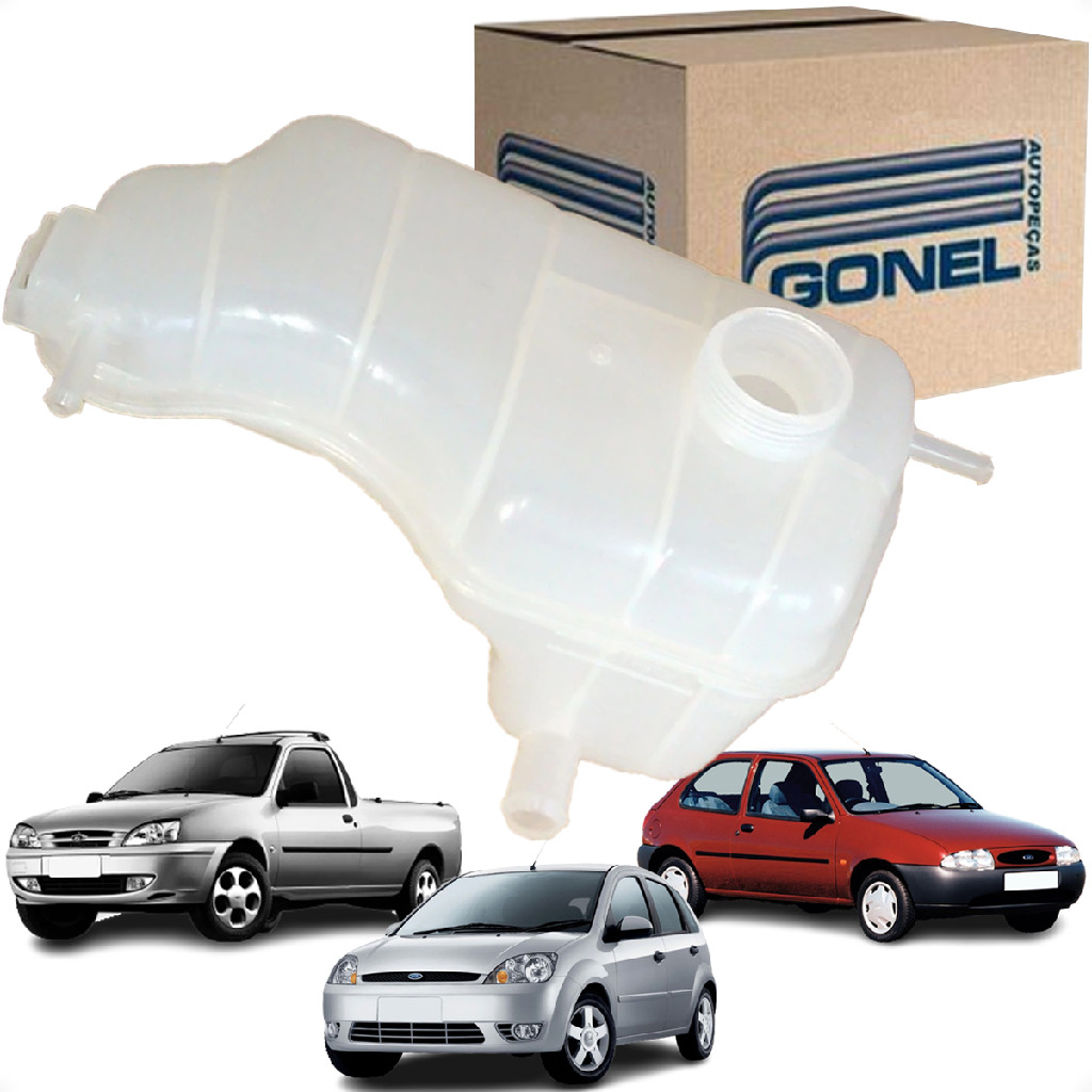 Reservatorio Agua Radiador Ford Fiesta Courier Gonel em Oferta na Shopee