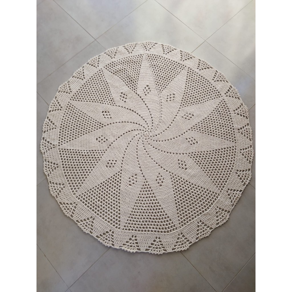 O que é Tapete Redondo de Crochê? Guia e Onde Comprar | BuscaProdutos