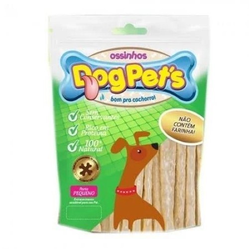 Osso Ossinhos Dogpets Palito Natural Bolsa para Cães 500g