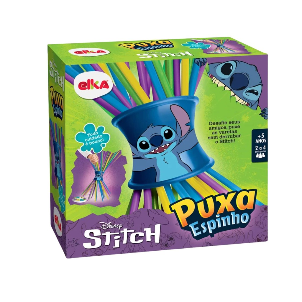 Jogo Puxa Espinho Stitch Elka - 1297