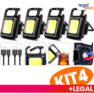 Mini Lanterna Com led Portátil/USB Recarregável Iuminação ajustavél 3 Modos De Luz Lanter…