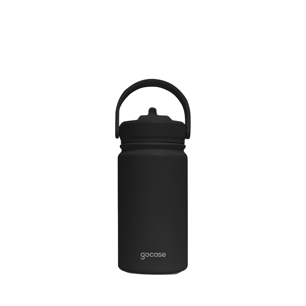 Outlet Garrafa Térmica Gocase Mini Aço Inox 350ml Bebida Fria até 24h Quente até 12h Leves Defeitos em Oferta na Shopee