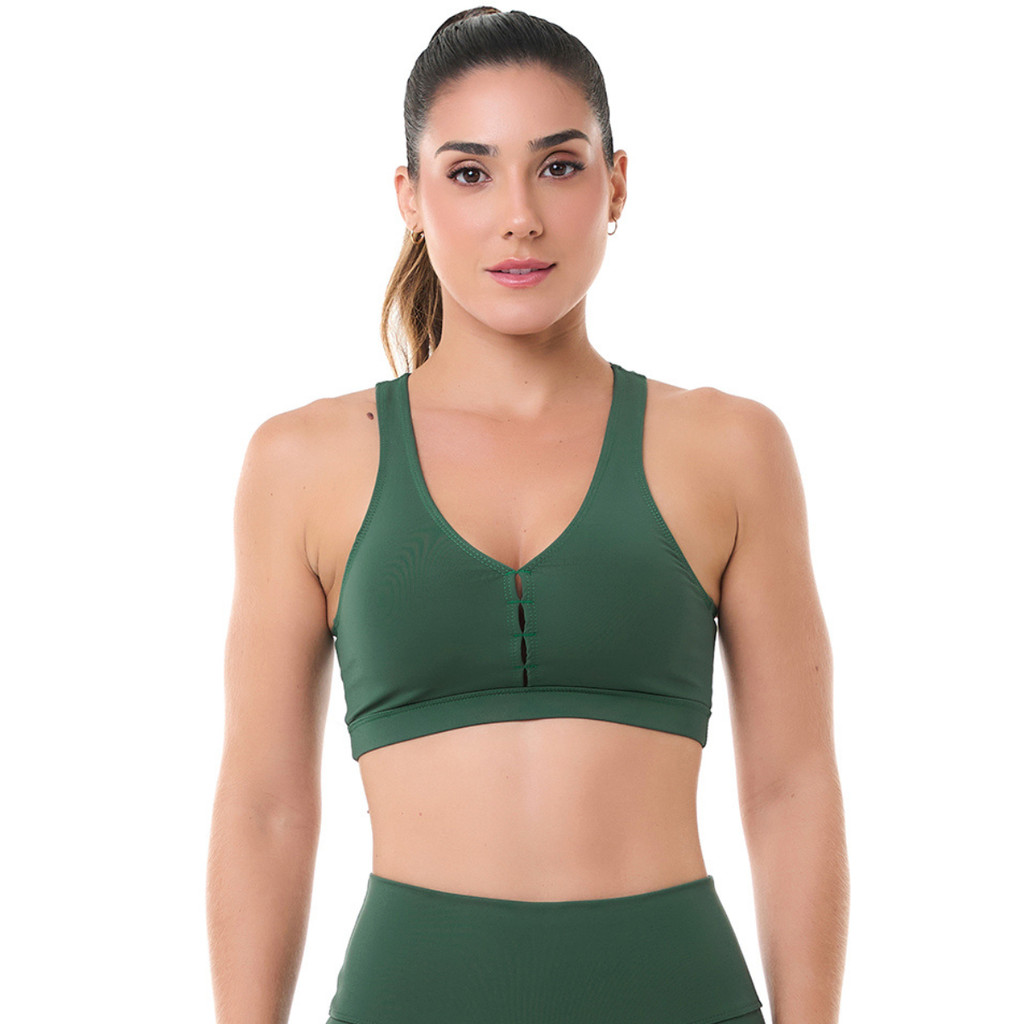 Top Power Verde Botânico Snd Fitness em Oferta na Shopee