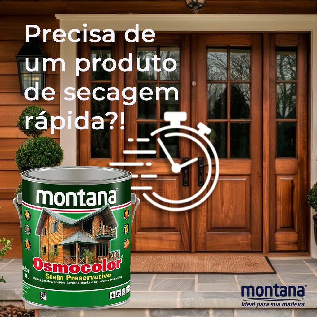 Verniz Osmocolor Stain Madeira Pronto Uso 3,6l - Cores · foto 2